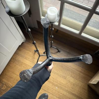 Three Piece Iron Candle Holders (LR-BM)