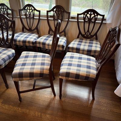 Nine Shield Back Dining Chairs (DR-BM)