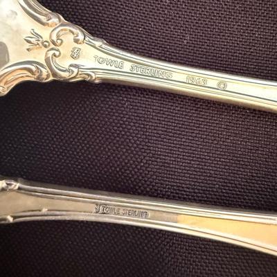 Towle ‘Charlemagne’ 45 Piece Sterling Flatware Set (K-HS)