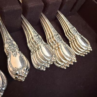 Towle ‘Charlemagne’ 45 Piece Sterling Flatware Set (K-HS)