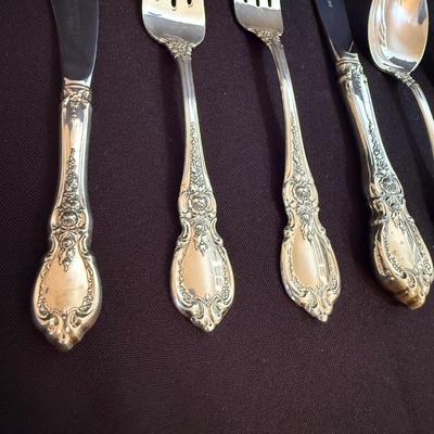 Towle ‘Charlemagne’ 45 Piece Sterling Flatware Set (K-HS)