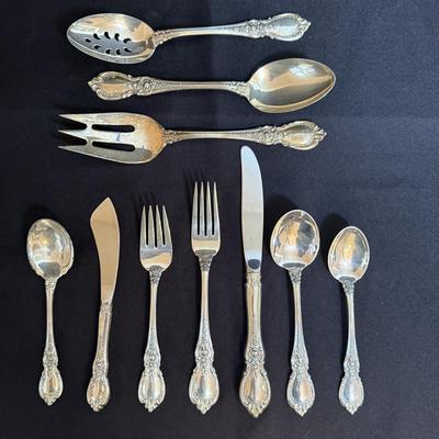 Towle ‘Charlemagne’ 45 Piece Sterling Flatware Set (K-HS)