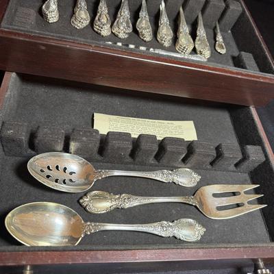Towle ‘Charlemagne’ 45 Piece Sterling Flatware Set (K-HS)