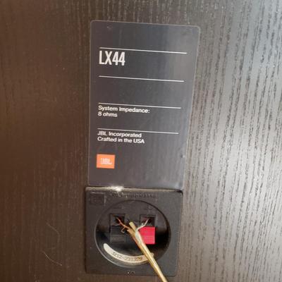 LOT 35: Pair of JBL LX44 Speakers