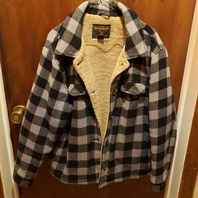 LOT 48: Vintage Woolrich Buffalo Plaid & Calvin Klein Jean Jacket