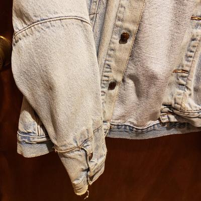 LOT 48: Vintage Woolrich Buffalo Plaid & Calvin Klein Jean Jacket