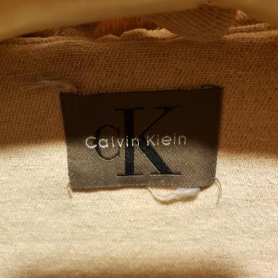LOT 49: Vintage Camel Hair Coat, Italian Made Coat & Calvin Klein Lightweight Hooded Jacket