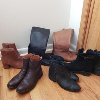 LOT 86: Ladies Boots in Different Styles-Size 8-9