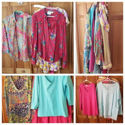 LOT 89: Colorful Women's Clothing Collection-Anthropologie, Ralph Lauren, BCBG & More