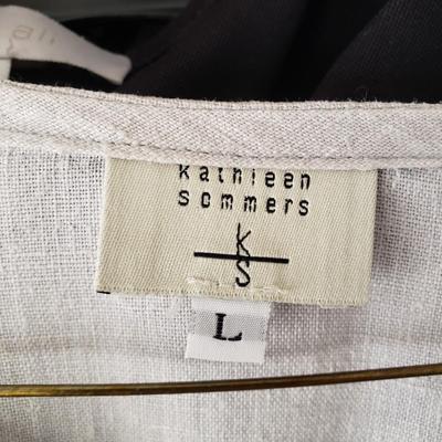 LOT 91: Assortment of Women's Tops-Calvin Klein, J.McMaughlin, Bella Amore Italy & More