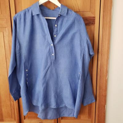 LOT 91: Assortment of Women's Tops-Calvin Klein, J.McMaughlin, Bella Amore Italy & More