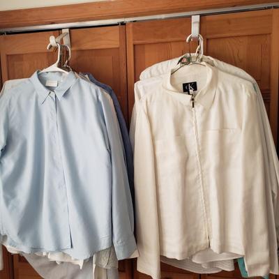 LOT 92: Collection of Casual Tops by Orvis, LL Bean, Ann Taylor, Ralph Lauren & More