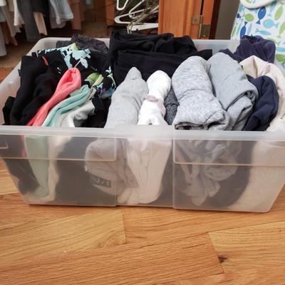 LOT 95: Over 50 Pieces of Women's Clothing-Shorts, Tanks, Leggings, Tshirts