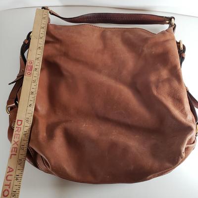 LOT 103: Michael Kors Leather Hobo Bag & Black Clutch