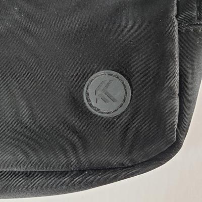 LOT 105: Kenneth Cole Mini Backpack with Wallet, Kyodan Belt Bag, Sondra Roberts Squared Makeup Bag