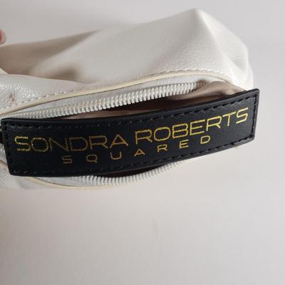 LOT 105: Kenneth Cole Mini Backpack with Wallet, Kyodan Belt Bag, Sondra Roberts Squared Makeup Bag