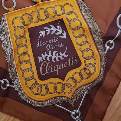 LOT 107: Pair of Hermes Style Scarves