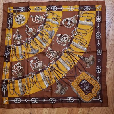 LOT 107: Pair of Hermes Style Scarves