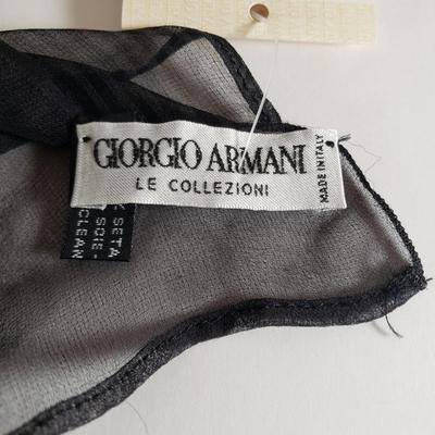 LOT 108: Gucci Branded & Giorgio Armani Scarf New with Tags