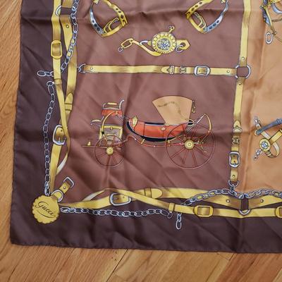 LOT 108: Gucci Branded & Giorgio Armani Scarf New with Tags