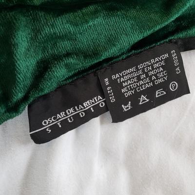 LOT 164: Collection of Scarves-Oscar de la Renta, Italian & Indian Made & More