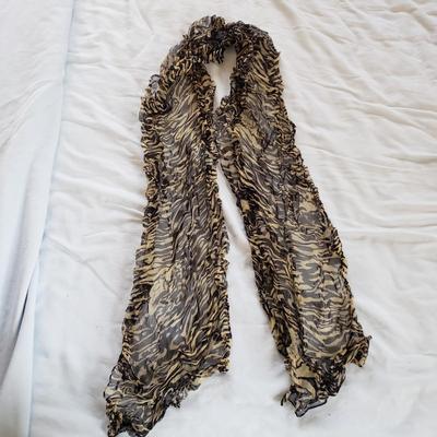 LOT 165: Assortment of Colorful Scarves-Different Sizes & Materials