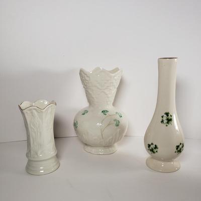 LOT 172: Irish Porcelain & Ceramics Collection-Belleek, Carrigcraft, I. Godinger & More