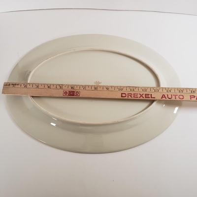 LOT 175: Lenox Holiday Platter, Tidbit Tray, Condiment Trays & Other Serving Ware