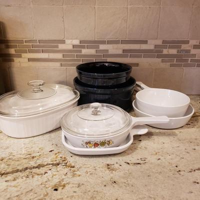 LOT 183: Corning Ware & Dansk Cookware Assortment