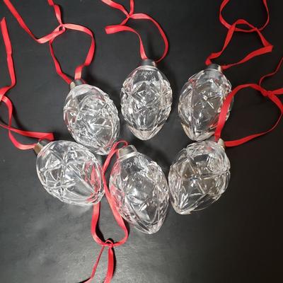 LOT 188: Collection of Crystal Ornaments-Gorham, Baldwin & More