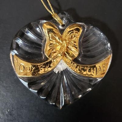 LOT 188: Collection of Crystal Ornaments-Gorham, Baldwin & More