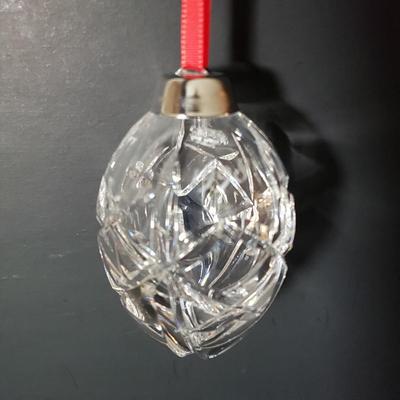 LOT 188: Collection of Crystal Ornaments-Gorham, Baldwin & More