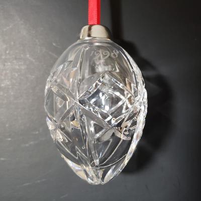 LOT 188: Collection of Crystal Ornaments-Gorham, Baldwin & More