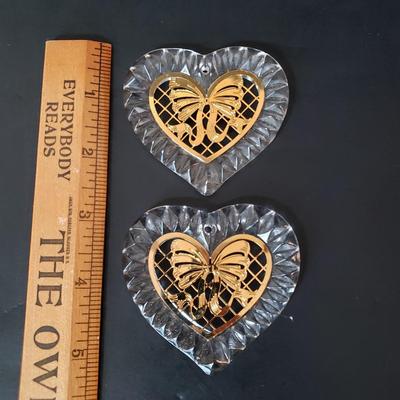 LOT 188: Collection of Crystal Ornaments-Gorham, Baldwin & More