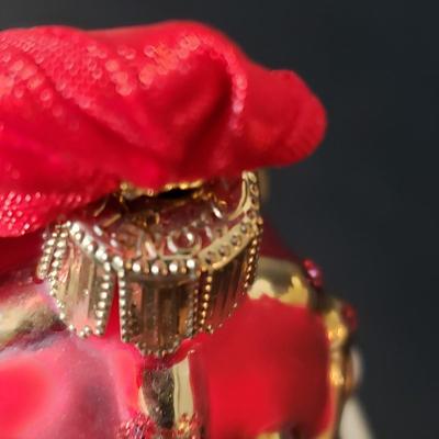 LOT 189: Goebel Germany & Waterford Ornaments, Lenox Nutcracker, Hummel Plate