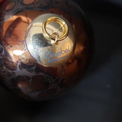 LOT 189: Goebel Germany & Waterford Ornaments, Lenox Nutcracker, Hummel Plate