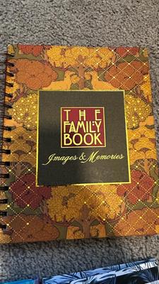 ACID FREE PHOTO ALBUMS AND A FILE BOX