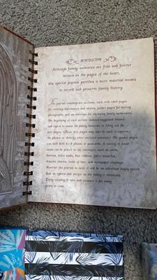 ACID FREE PHOTO ALBUMS AND A FILE BOX