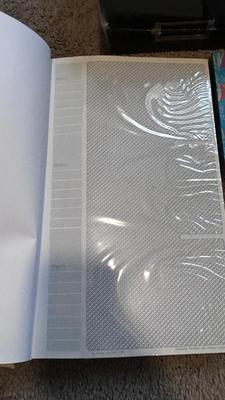 ACID FREE PHOTO ALBUMS AND A FILE BOX