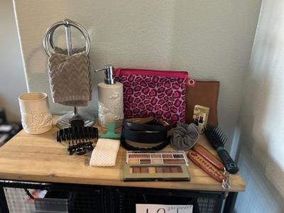 NEW EYE SHADOWS, MAKE-UP BAGS, HAIR ACCESSORIES, HAND TOWEL RACK, AND MORE!