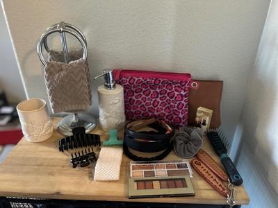 NEW EYE SHADOWS, MAKE-UP BAGS, HAIR ACCESSORIES, HAND TOWEL RACK, AND MORE!