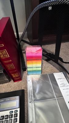 MISCELLANEOUS OFFICE SUPPLIES AND PHOTO ALBUMS