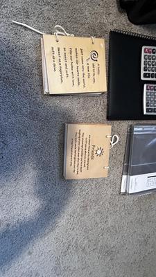 MISCELLANEOUS OFFICE SUPPLIES AND PHOTO ALBUMS