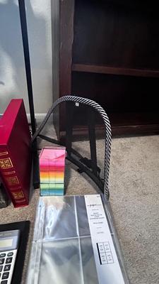 MISCELLANEOUS OFFICE SUPPLIES AND PHOTO ALBUMS