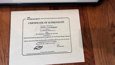 CBS PICTURES EPISODE 4 SCENE 217 ORIGINAL THE ADVENTURES OF RAGGEDY ANN AND ANDY