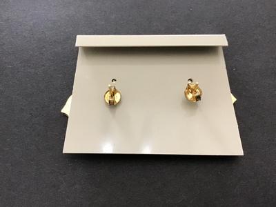 Vintage Cloisonne Earrings New on Card