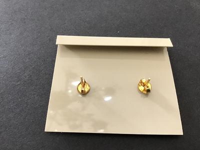 Vintage Cloisonne Earrings new on card