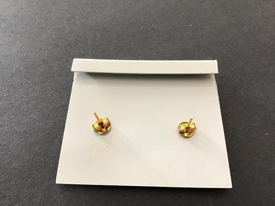 Vintage Cloisonne Earrings new on card