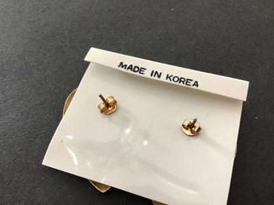 Vintage Earrings new on card