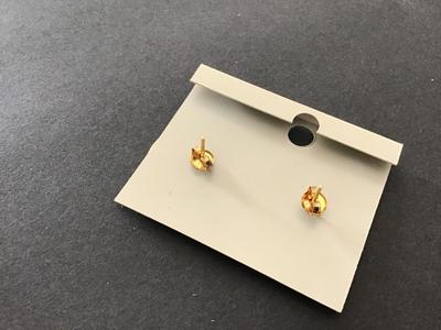 Vintage Cloisonne Earrings new on card